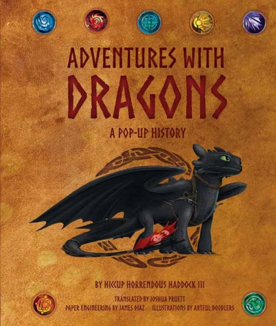 Book cover of: DreamWorks Dragons. By: Joshua Pruett