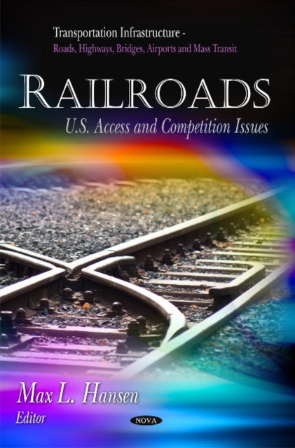 Book cover of: Railroads. By: Max L. Hansen