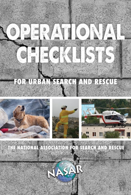 Book cover of: Operational Checklists for Urban Search and Rescue. By: Waterford Press