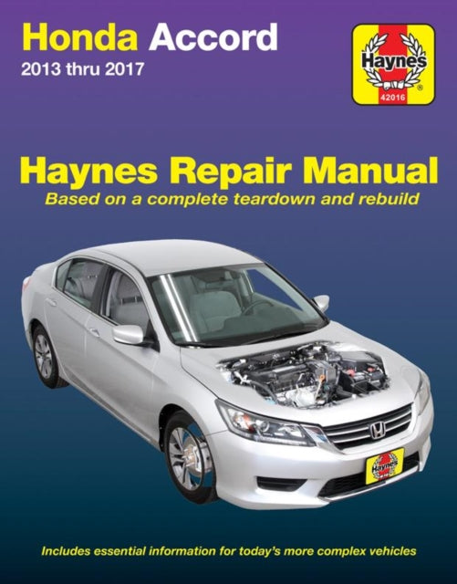 Book cover of: Honda Accord 2013-17. By: Haynes Publishing