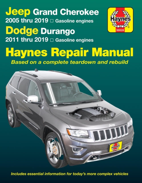 Book cover of: Jeep Grand Cherokee (2005-2019) (USA). By: Editors of Haynes Manuals