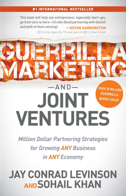 Book cover of: Guerrilla Marketing and Joint Ventures. By: Jay Conrad Levinson
