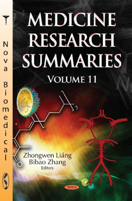 Book cover of: Medicine Research Summaries. By: Zhongwen Liang