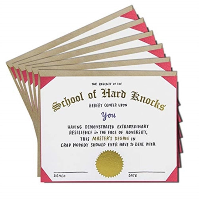 Book cover of: 6-Pack Em & Friends Hard Knocks - Foil Card