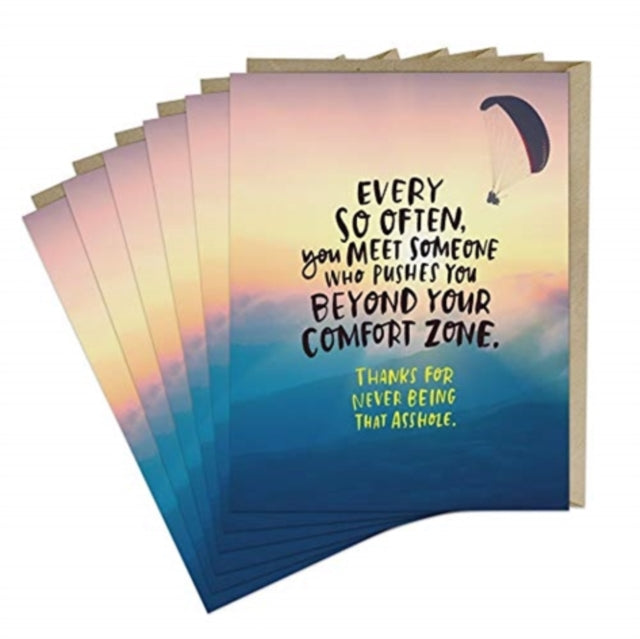Book cover of: 6-Pack Em & Friends Comfort Zone Card