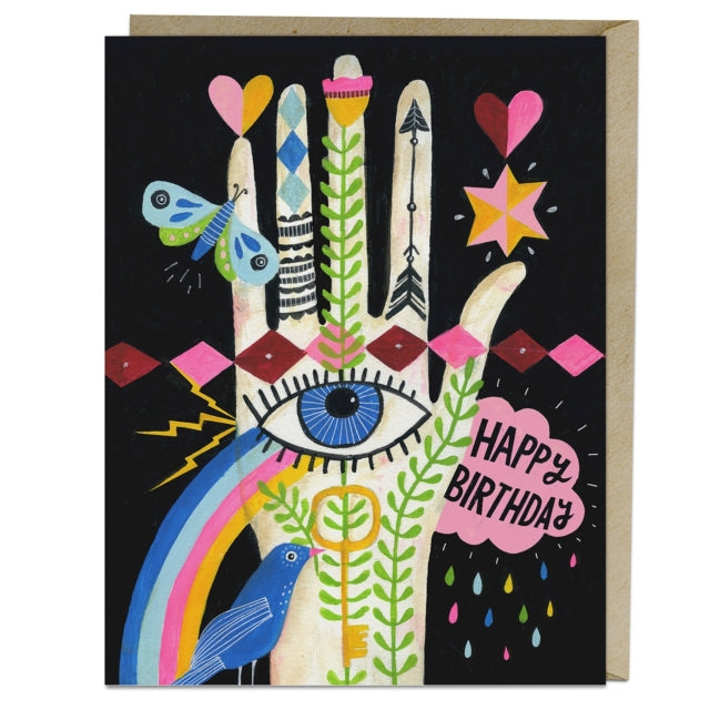 Book cover of: 6-Pack Lisa Congdon for Em & Friends Women Rainbow Hand Card
