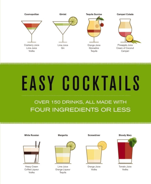 Book cover of: Easy Cocktails. By: The Coastal The Coastal Kitchen