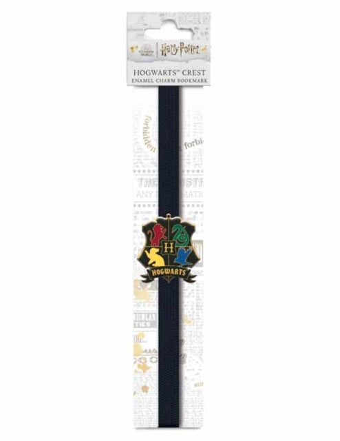 Book cover of: Harry Potter: Hogwarts Crest Enamel Charm Bookmark