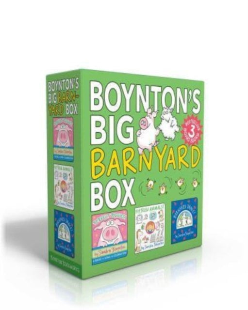 Book cover of: Boynton's Big Barnyard Box (Boxed Set). By: Sandra Boynton
