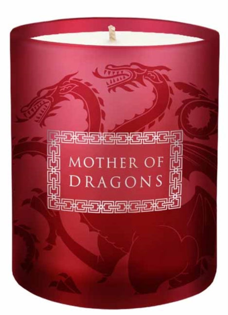Book cover of: Game of Thrones: Mother of Dragons Glass Candle