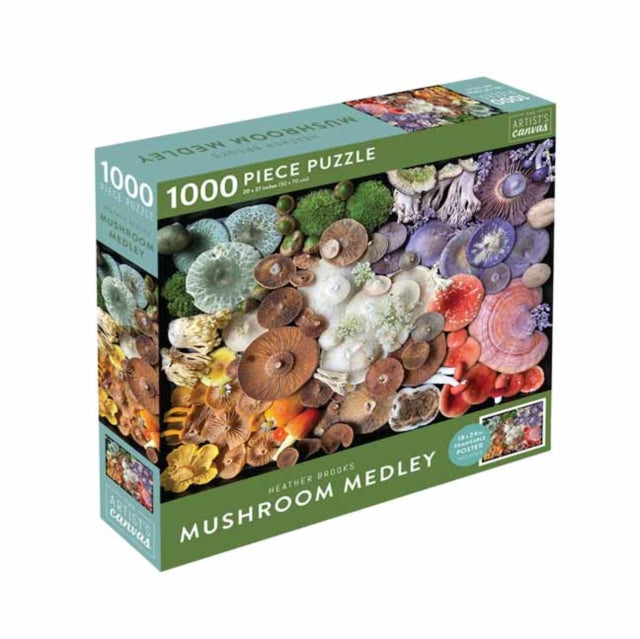 Book cover of: Mushroom Medley Jigsaw Puzzle