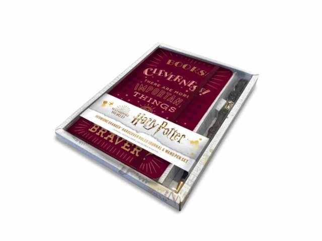 Book cover of: Harry Potter: Hermione Granger Hardcover Ruled Journal and Wand Pen Set