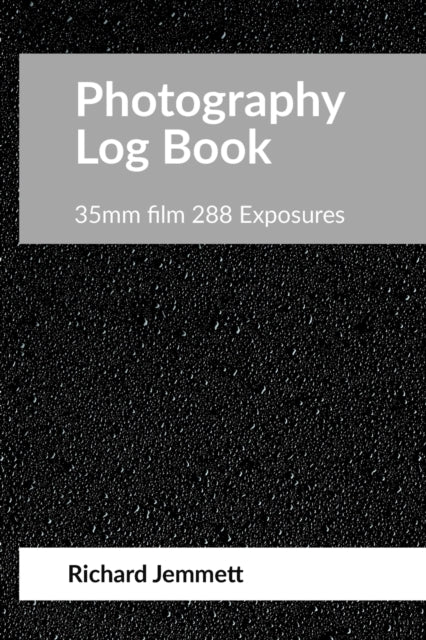 Book cover of: Photography Log Book. By: Richard Jemmett