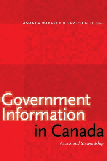 Book cover of: Government Information in Canada