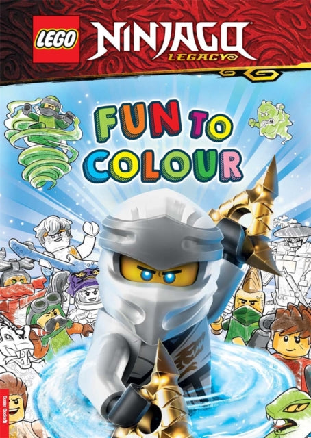 LEGO® NINJAGO®: Fun to Colour 9781780557762 Buster Books