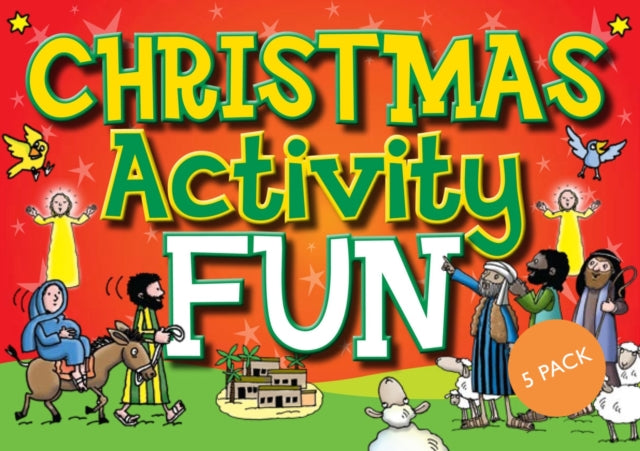 Christmas Activity Fun, Pack of 5 9781781283837 Tim Dowley