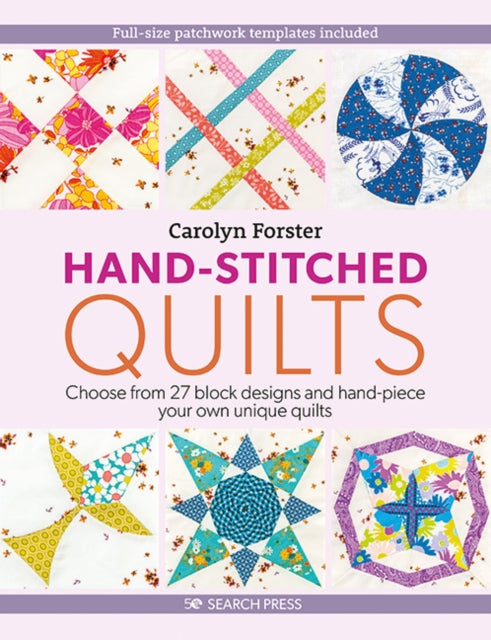 Book cover of: Hand-Stitched Quilts. By: Carolyn Forster