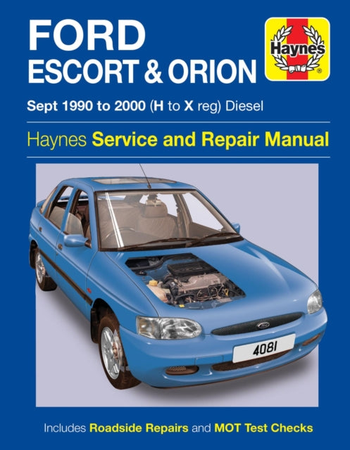 Book cover of: Ford Escort & Orion Diesel (Sept 90 - 00). By: , Haynes Publishi, Haynes Publishi
