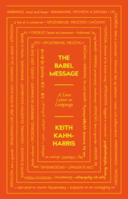 Book cover of: Babel Message. By: Keith Kahn-Harris