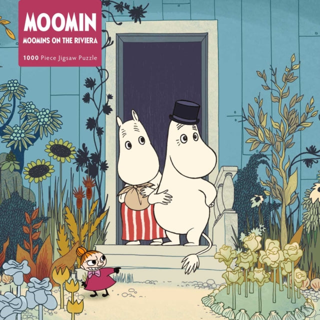 Book cover of: Adult Jigsaw Puzzle Moomins on the Riviera