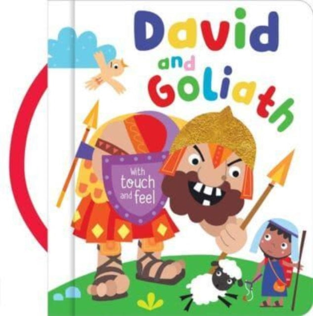 Book cover of: David and Goliath with Touch and Feel