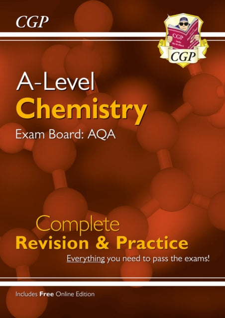 A-Level Chemistry: AQA Year 1 & 2 Complete Revision & Practice with Online Edition 9781789080292 CGP Books