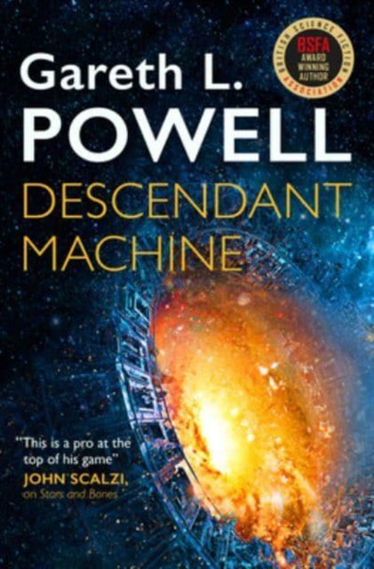 Book cover of: Descendant Machine. By: Gareth L. Powell