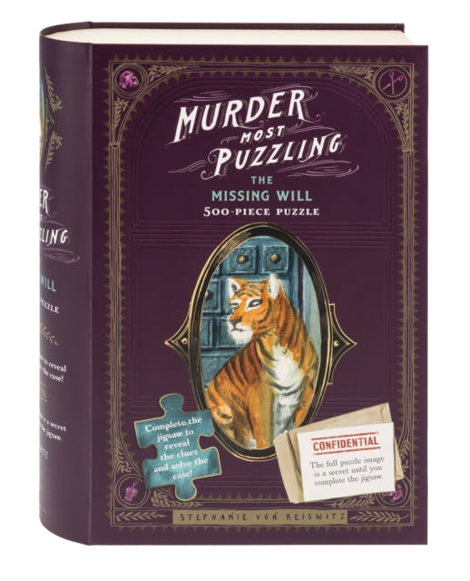 Book cover of: Murder Most Puzzling The Missing Will 500-Piece Puzzle