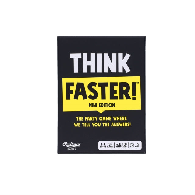 Book cover of: Think Faster!