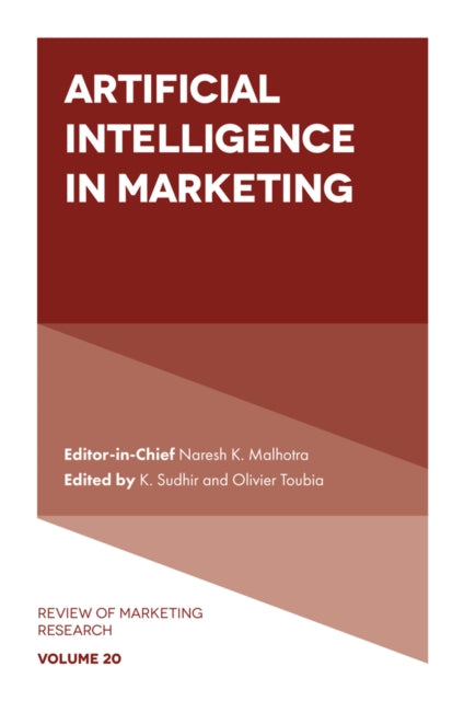 Book cover of: Artificial Intelligence in Marketing. By: Naresh K. Malhotra