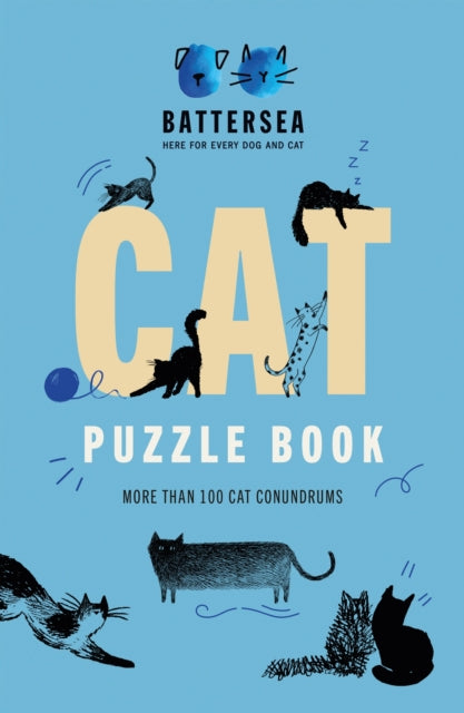 Book cover of: Battersea Dogs and Cats Home - Cat Puzzle Book. By: Battersea Dogs Battersea Dogs and Cats Home
