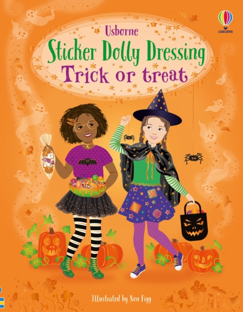 Book cover of: Sticker Dolly Dressing Trick or treat. By: WATT, FIONA