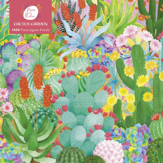 Book cover of: Adult Jigsaw Puzzle: Bex Parkin: Cactus Garden