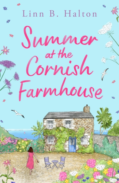 Book cover of: Summer at the Cornish Farmhouse. By: Linn B. Halton