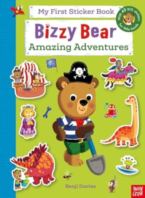 Book cover of: Bizzy Bear: My First Sticker Book: Amazing Adventures