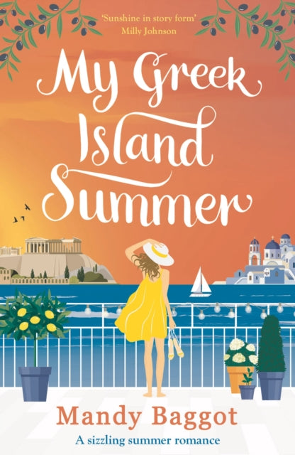 Book cover of: My Greek Island Summer. By: Mandy Baggot