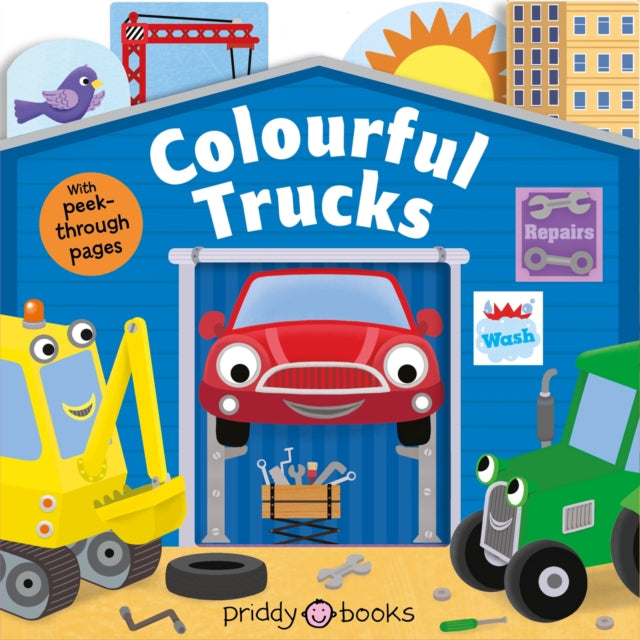 Book cover of: Colourful Trucks. By: Roger Priddy