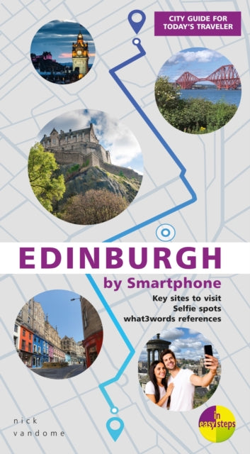 Book cover of: Edinburgh by Smartphone. By: Nick Vandome
