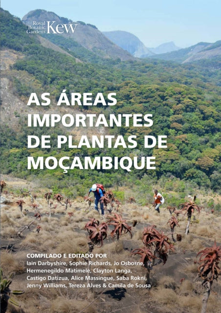 Book cover of: As Areas Importantes de Plantas de Mocambique. By: Iain Darbyshire