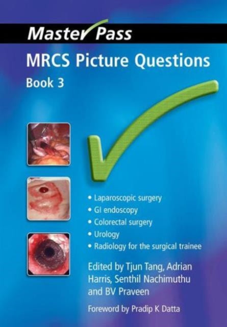 Book cover of: MRCS Picture Questions. By: Tjun Tang