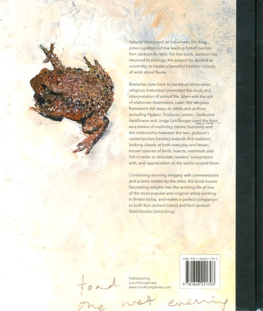 Book cover of: Kurt Jackson Bestiary. By: Kurt Jackson