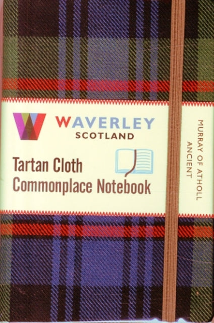 Book cover of: Waverley (M): Murray of Atholl AncientTartan Cloth Pocket Commonplace Notebook. By: POCKET 9CM X 14CM
