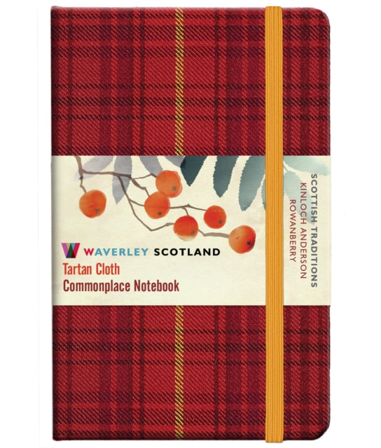 Book cover of: Waverley S.T. (M): Rowanberry Pocket Genuine Tartan Cloth Commonplace Notebook. By: POCKET 9CM x 14CM