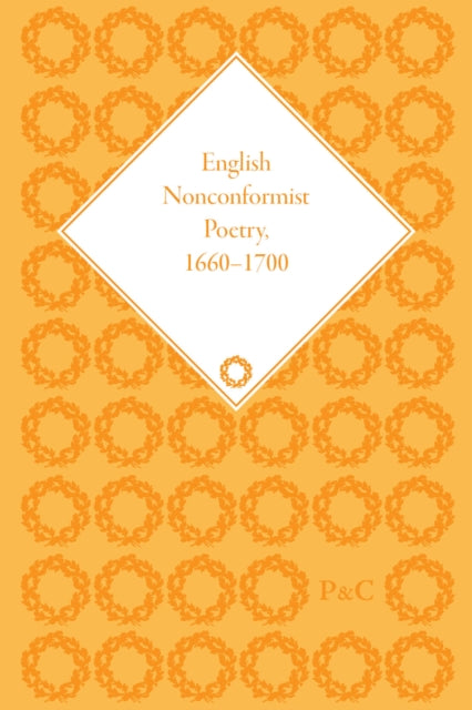 Book cover of: English Nonconformist Poetry, 1660–1700. By: Jennifer Spinks