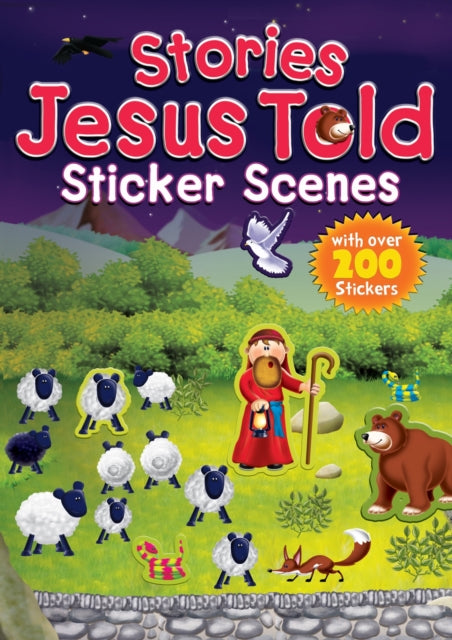Book cover of: Stories Jesus Told Sticker Scenes. By: Juliet David