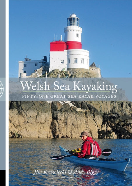 Book cover of: Welsh Sea Kayaking. By: Jim Krawiecki