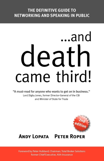 Book cover of: ...and Death Came Third!