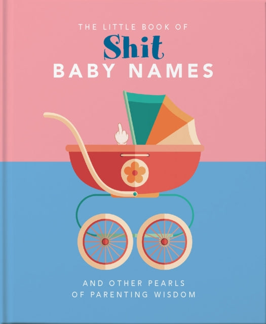 Book cover of: Little Book of Shit Baby Names. By: Orange Orange Hippo!