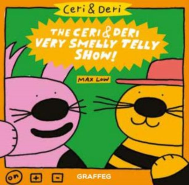 Book cover of: Ceri & Deri: Ceri & Deri Very Smelly Telly Show, The. By: Max Low
