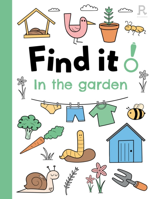 Book cover of: Find it! In the garden. By: Richardson Puzzles and Games